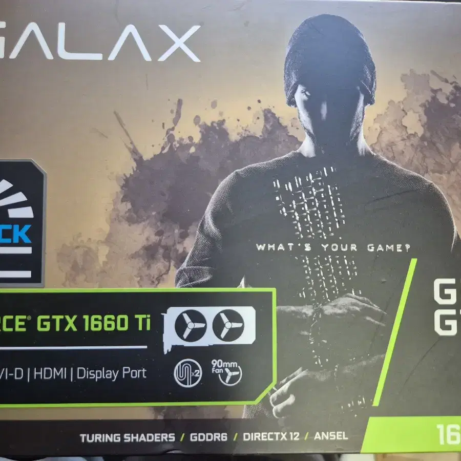 갤럭시 gtx 1660ti 6gb 그래픽카드