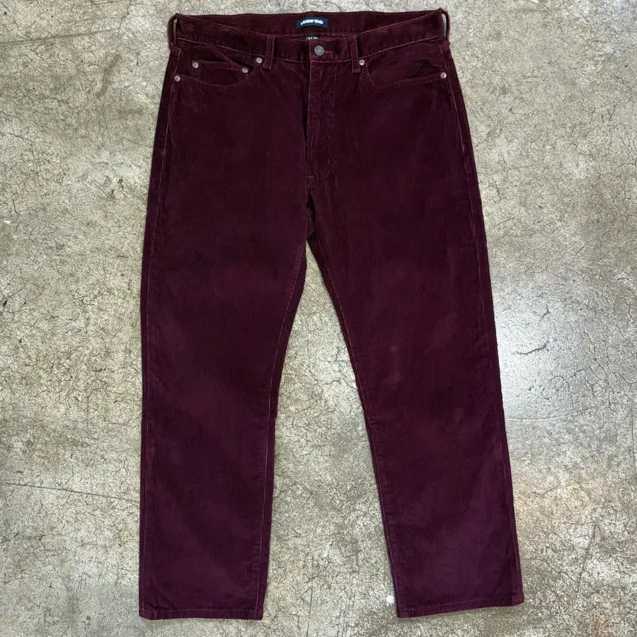 Lands End Wine corduroy pants