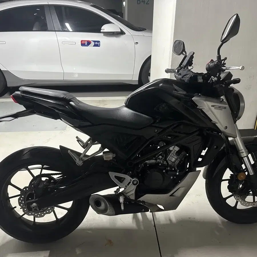 혼다 cb125r/20년식/짧은키로수/1만키로대