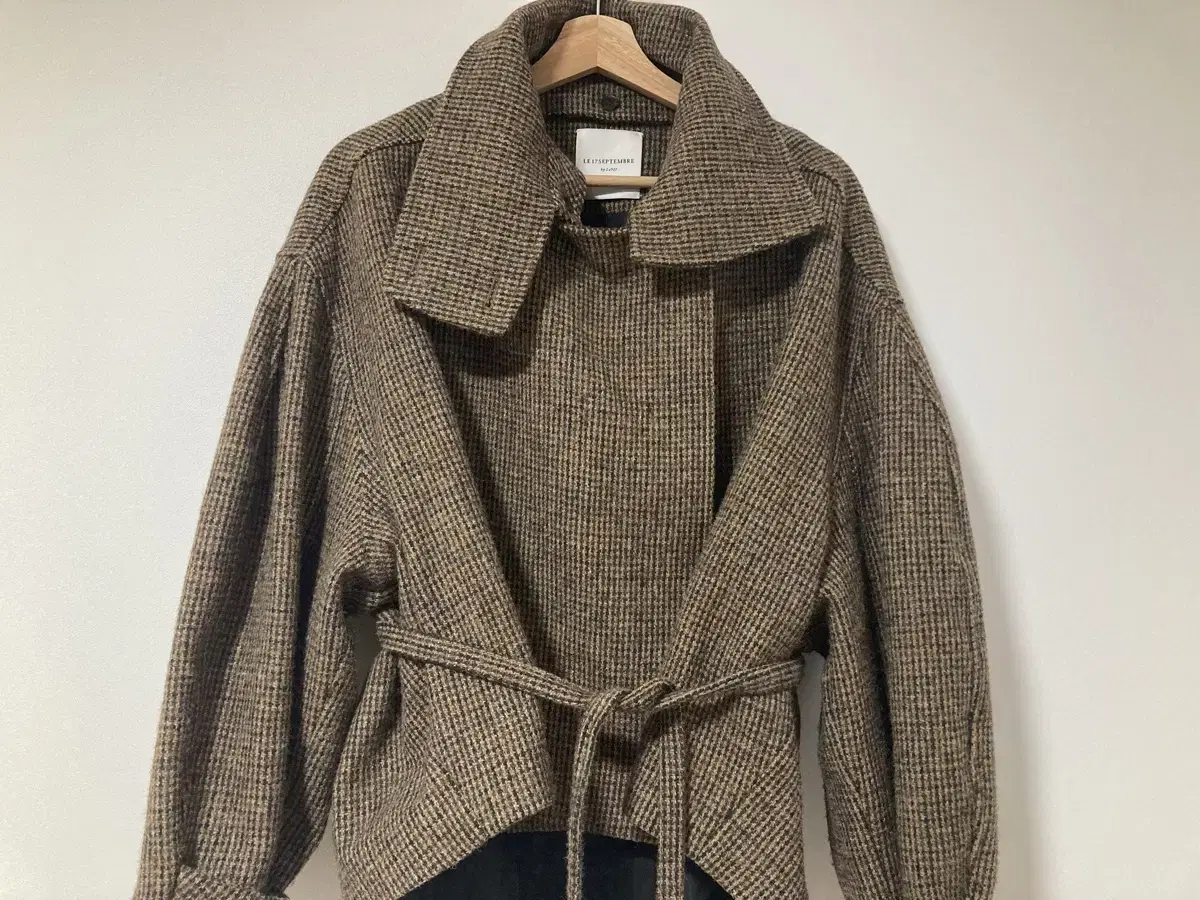 le17septembre Harris tweed coat