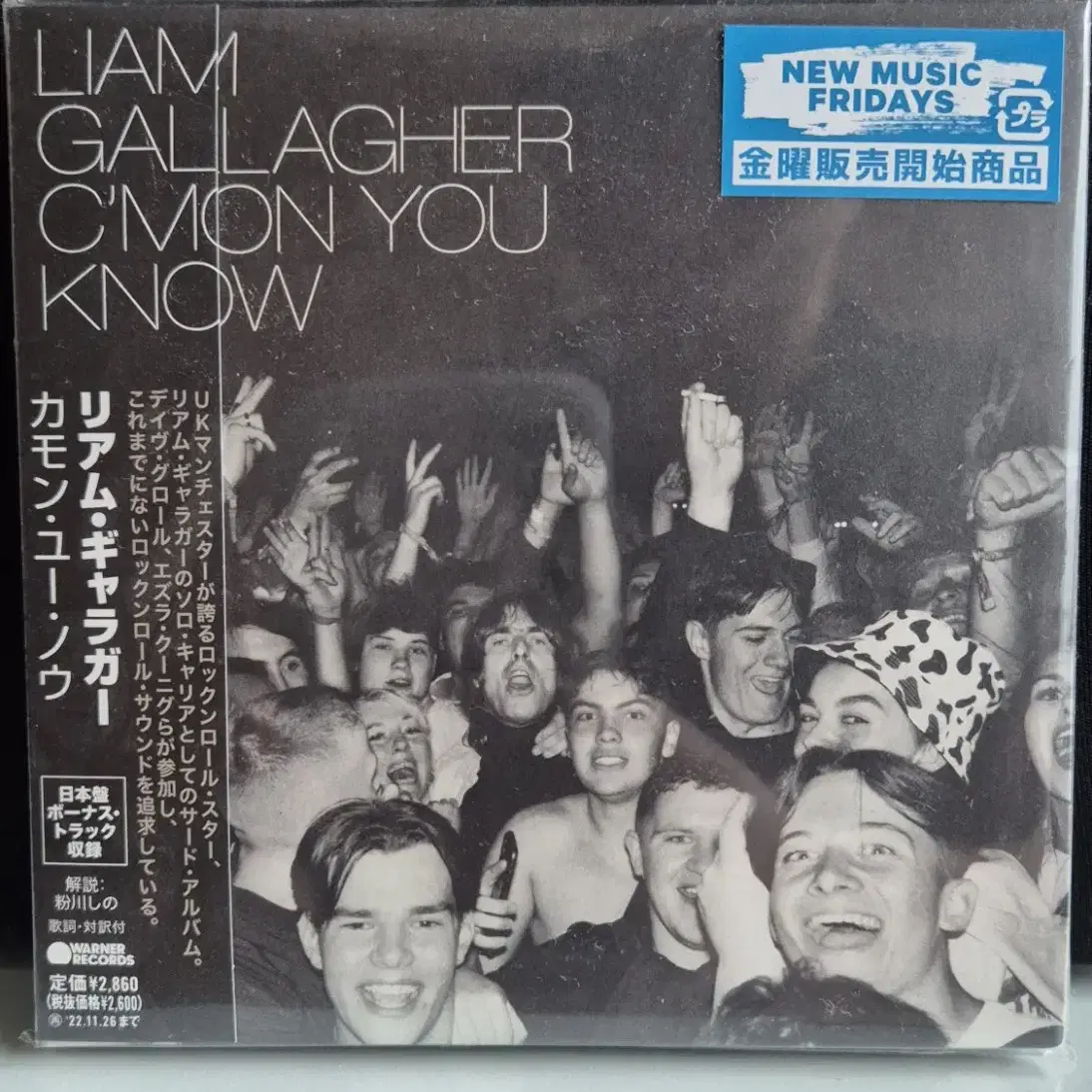 Liam Gallagher- C'mon You Know 일본반CD 보너스