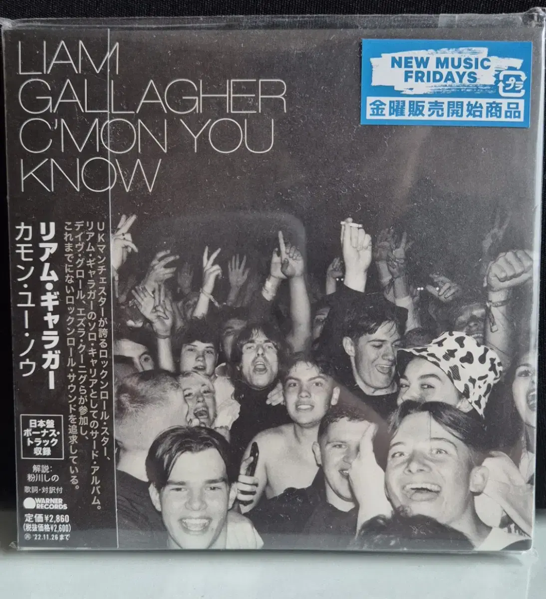 Liam Gallagher- C'mon You Know 일본반CD 보너스