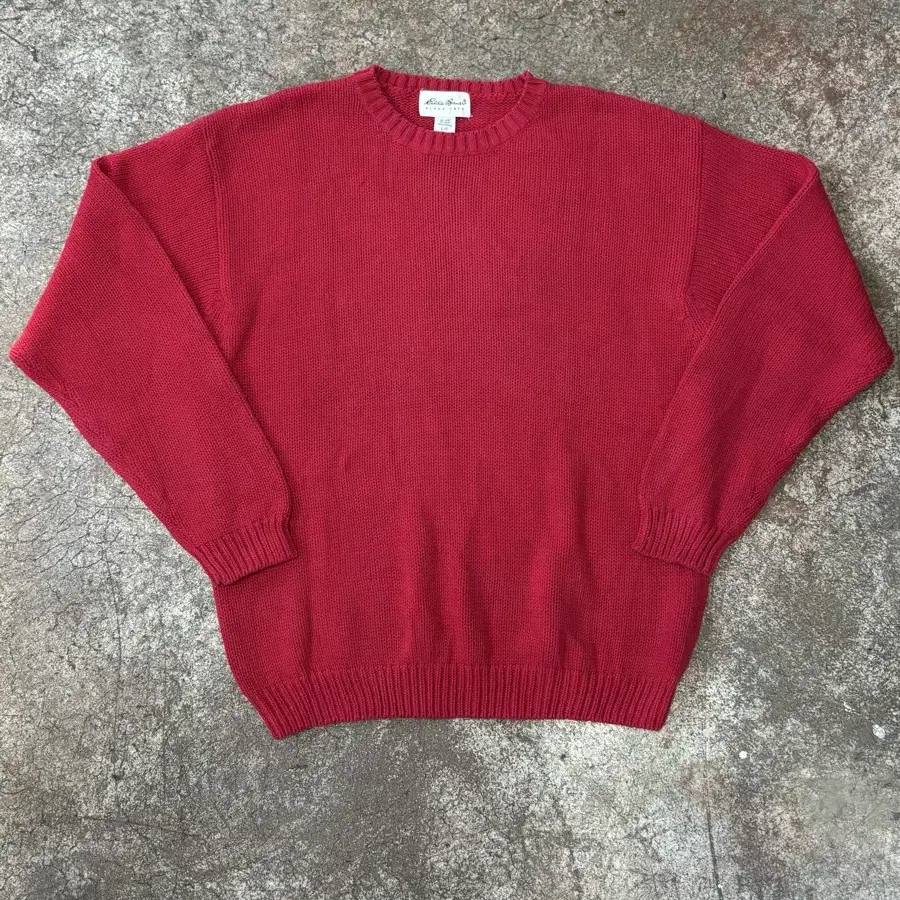 90s Eddie Bauer red sweater