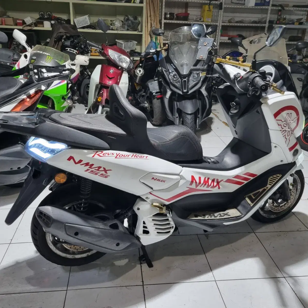 야마하 Nmax125cc 부산경남울산경주창원중고 오토바이 빅스쿠터