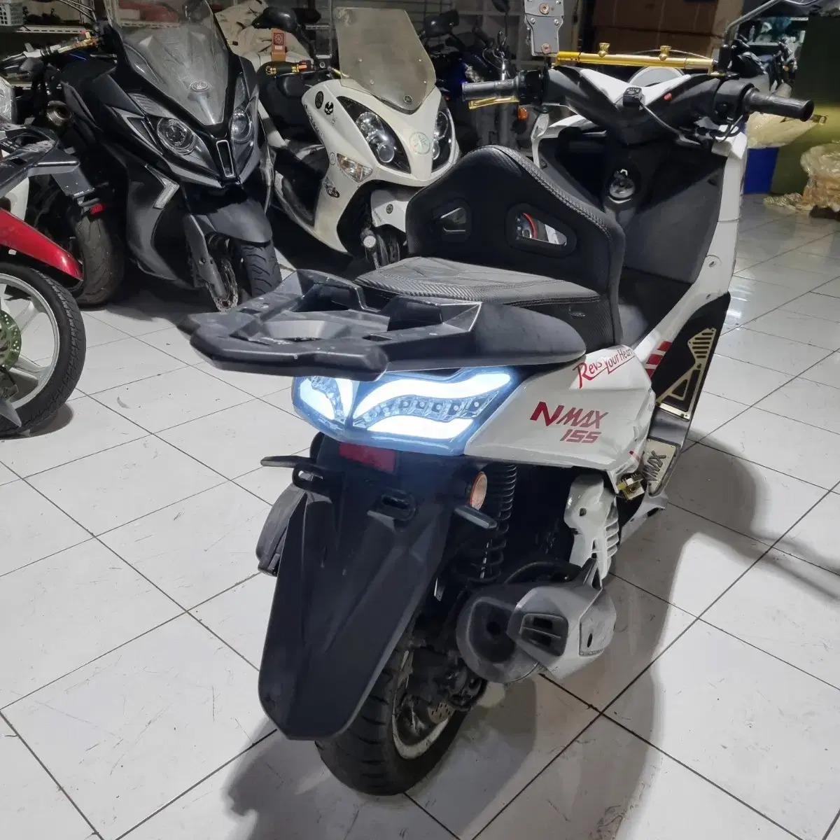 야마하 Nmax125cc 부산경남울산경주창원중고 오토바이 빅스쿠터