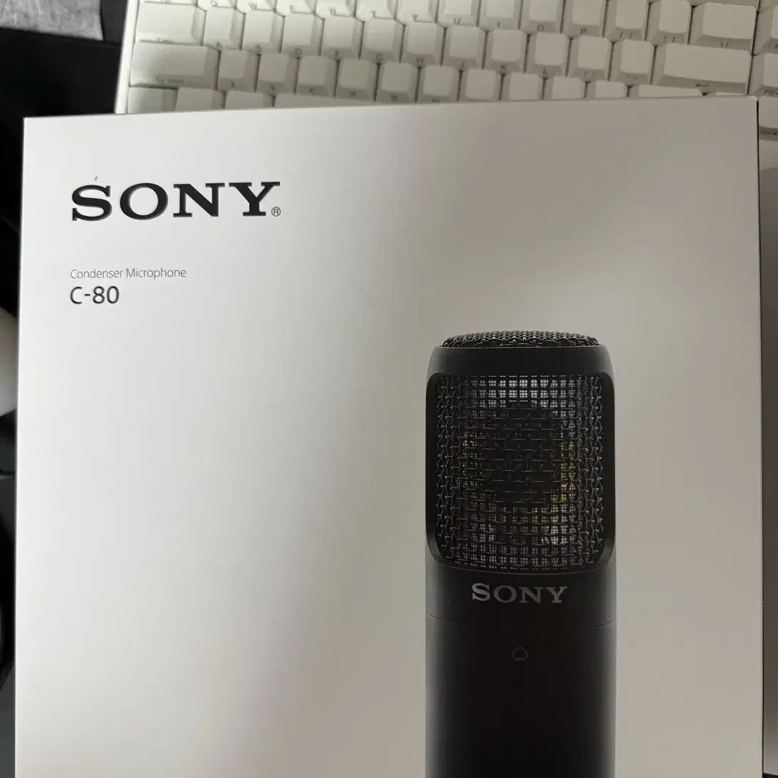 SONY 소니 c80 콘덴서마이크