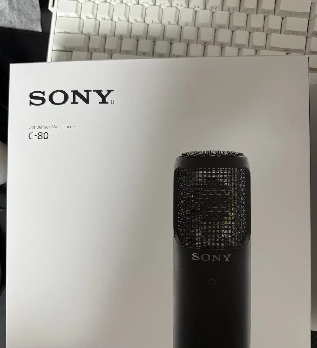 SONY 소니 c80 콘덴서마이크