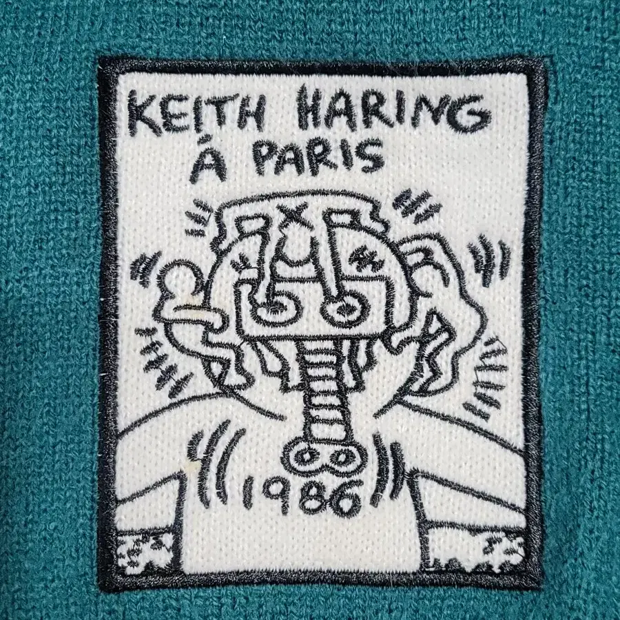 KEITH HARING 키스해링 여성 니트 라운드티