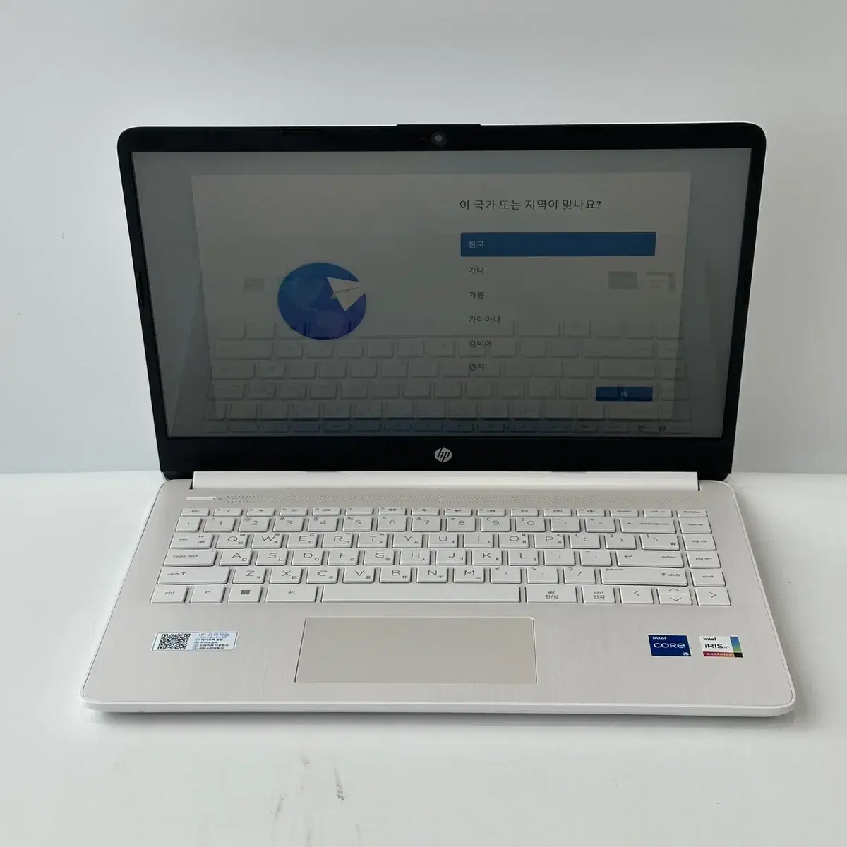 HP 14s i5-12세대 SSD 256GB 8GB 14인치 노트북