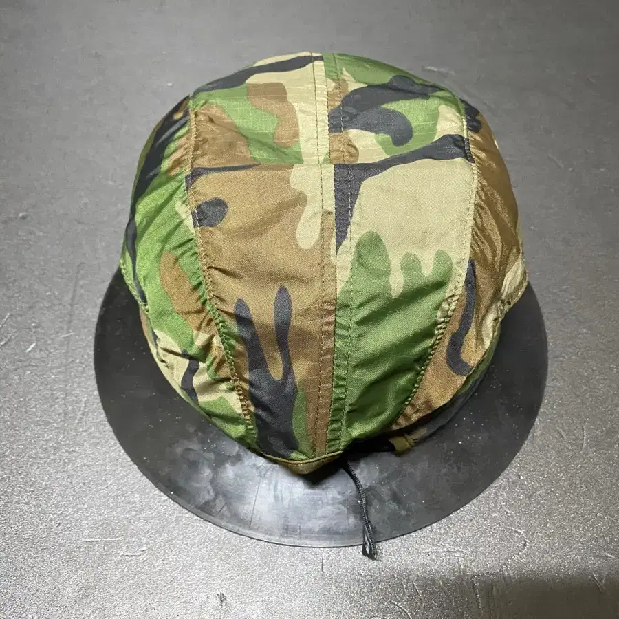 Mont-bell camo nylon vintage cap