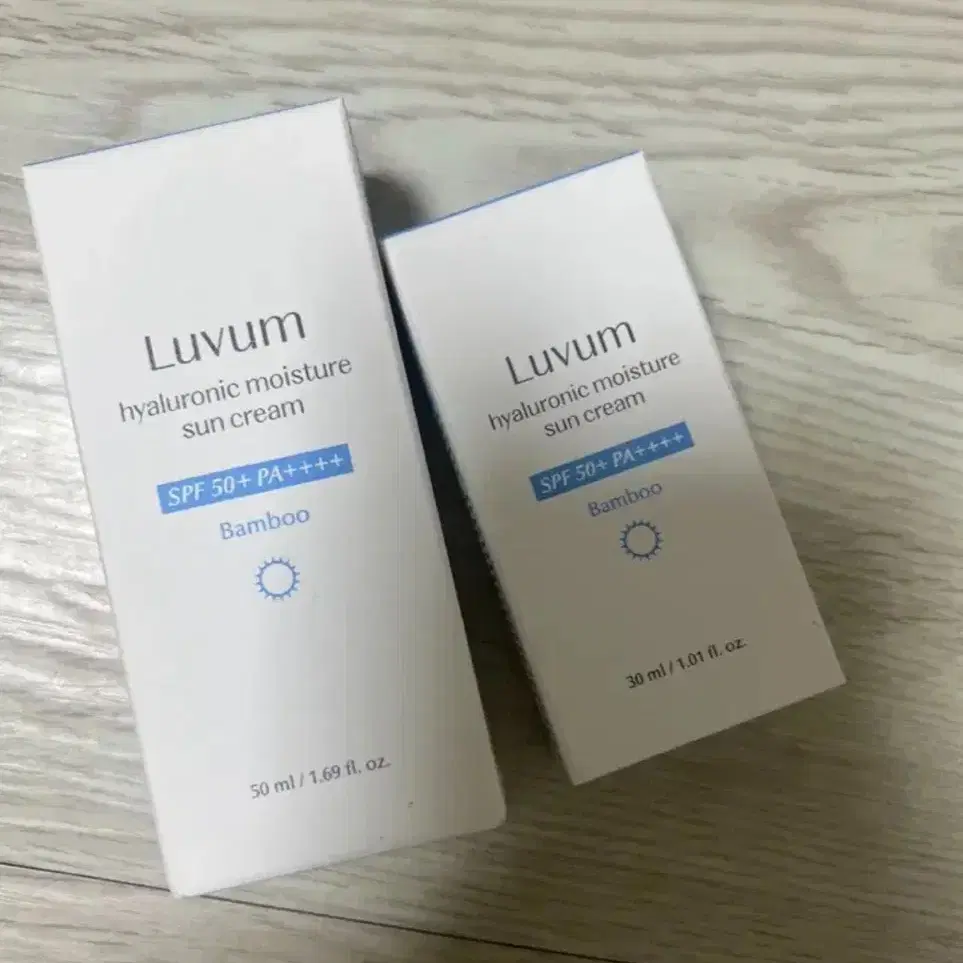 러븀 히알루론산 수분 선크림 썬크림 50ml+30ml