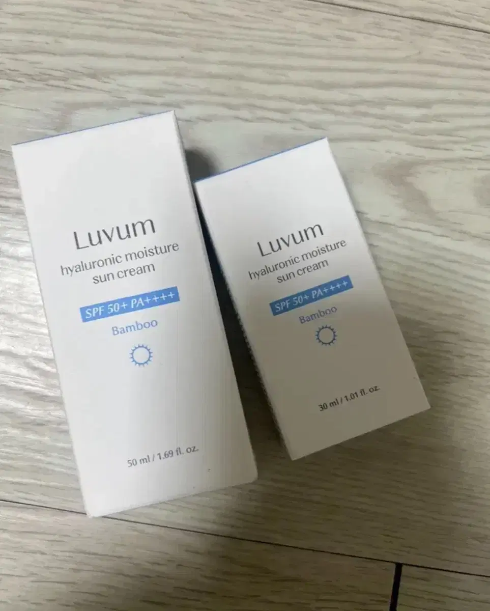 러븀 히알루론산 수분 선크림 썬크림 50ml+30ml