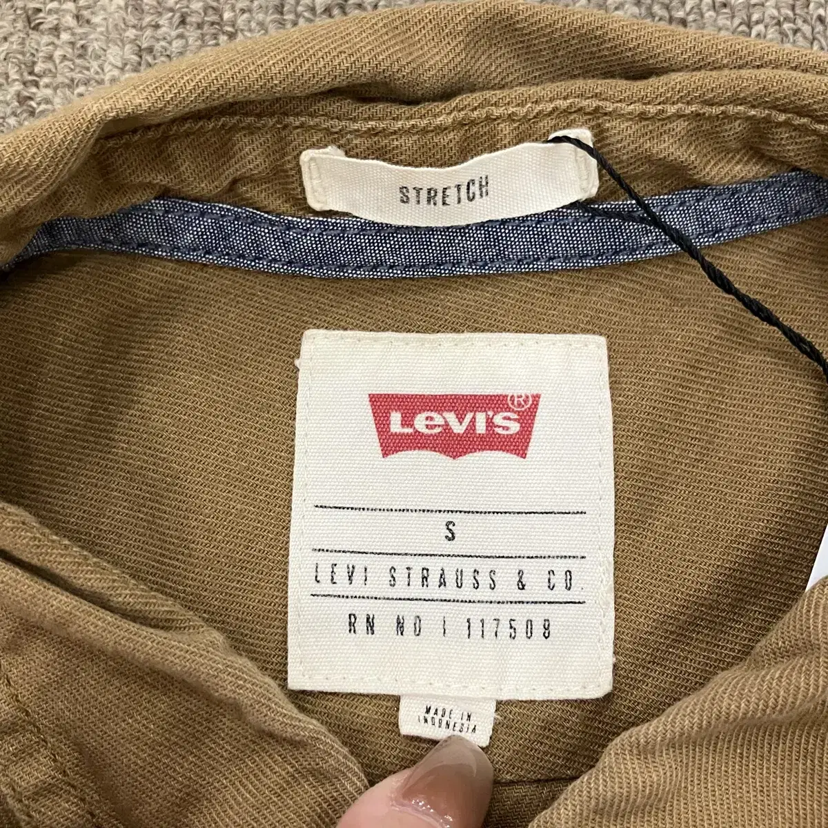 (S) Levis 리바이스 셔츠