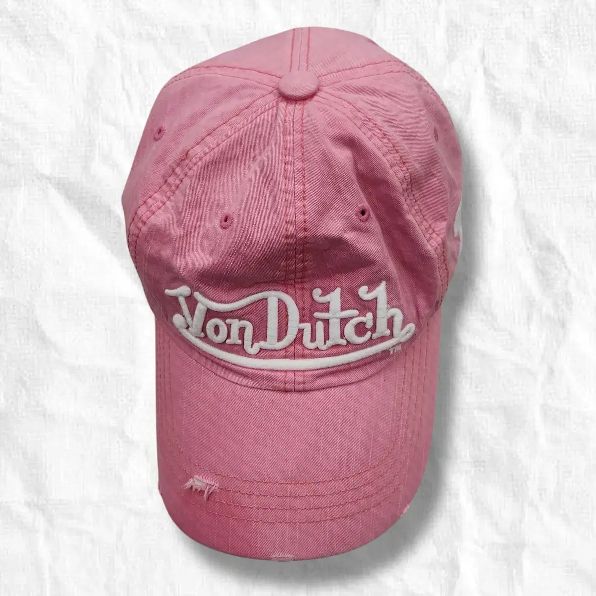 von dutch 본더치 빈티지 핑크 볼캡