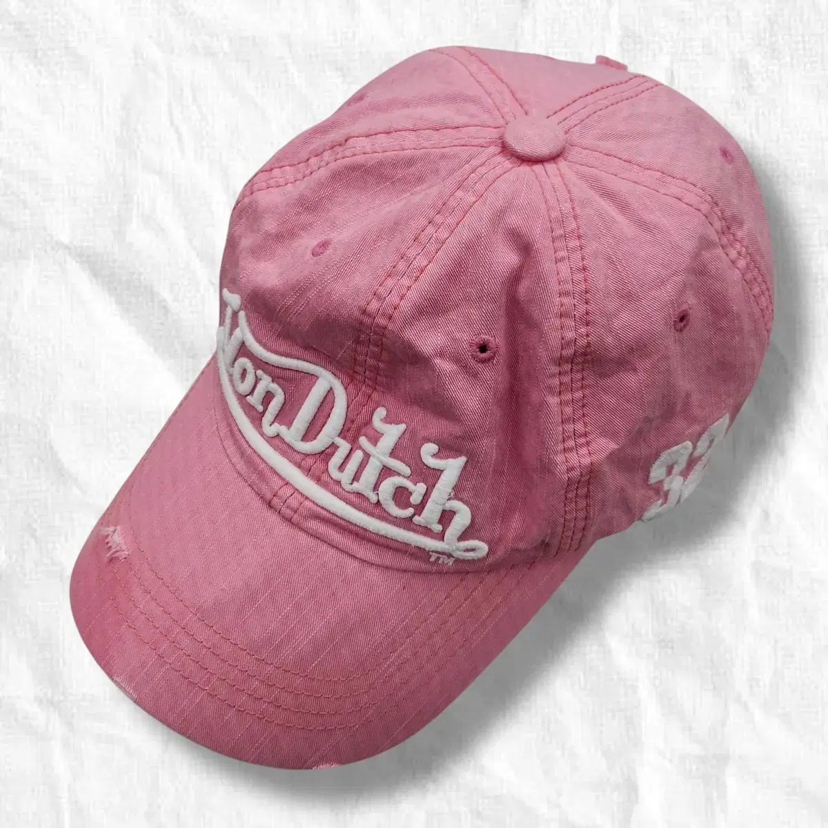 von dutch 본더치 빈티지 핑크 볼캡