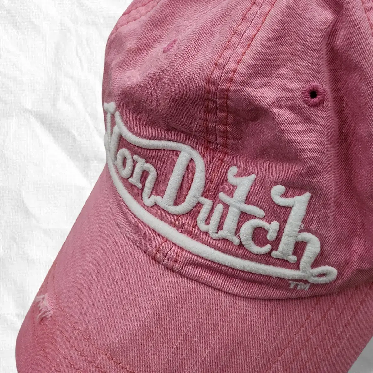 von dutch 본더치 빈티지 핑크 볼캡