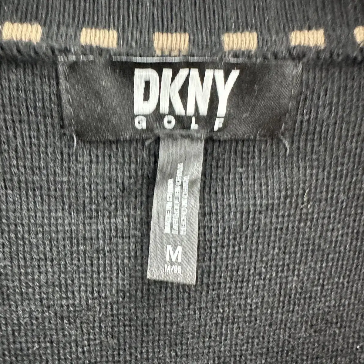 95 DKNY 골프 여자 니트 가디건