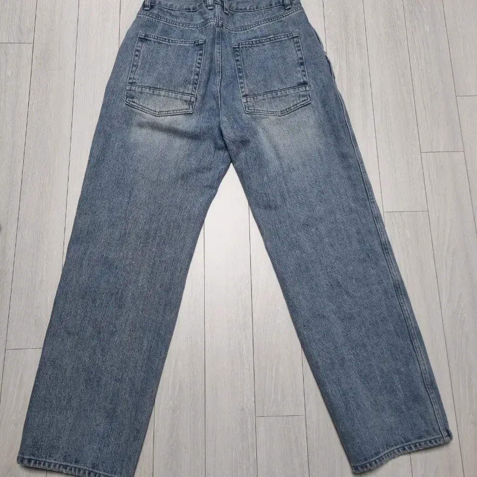 러프사이드 drape denim pants bleach 1사이즈