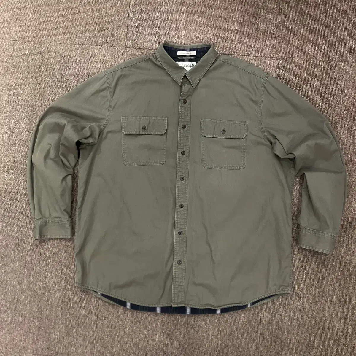 (XL) L.L.Bean 엘엘빈 빈티지 플란넬 셔츠