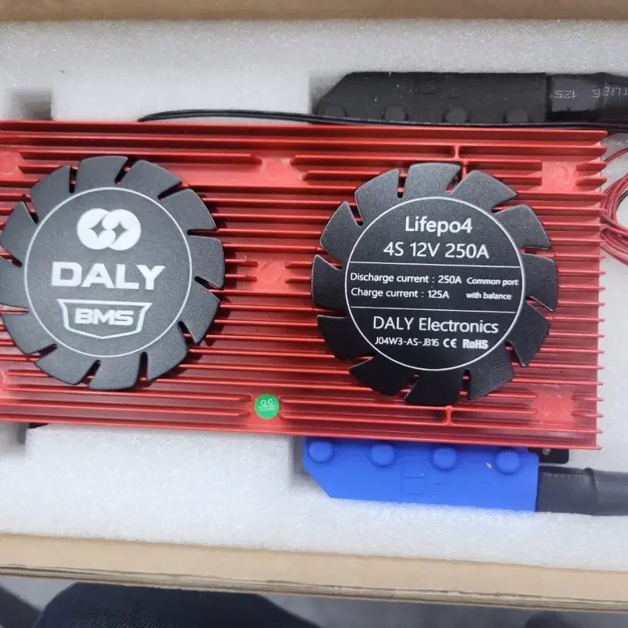 DALY BMS Lifepo4 4S 12V 250A