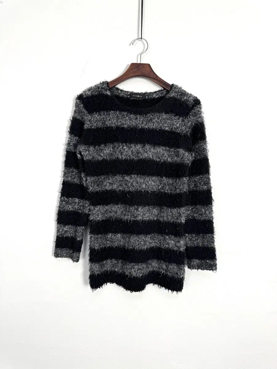 Vintage Civarize Grunge Stipe Knit