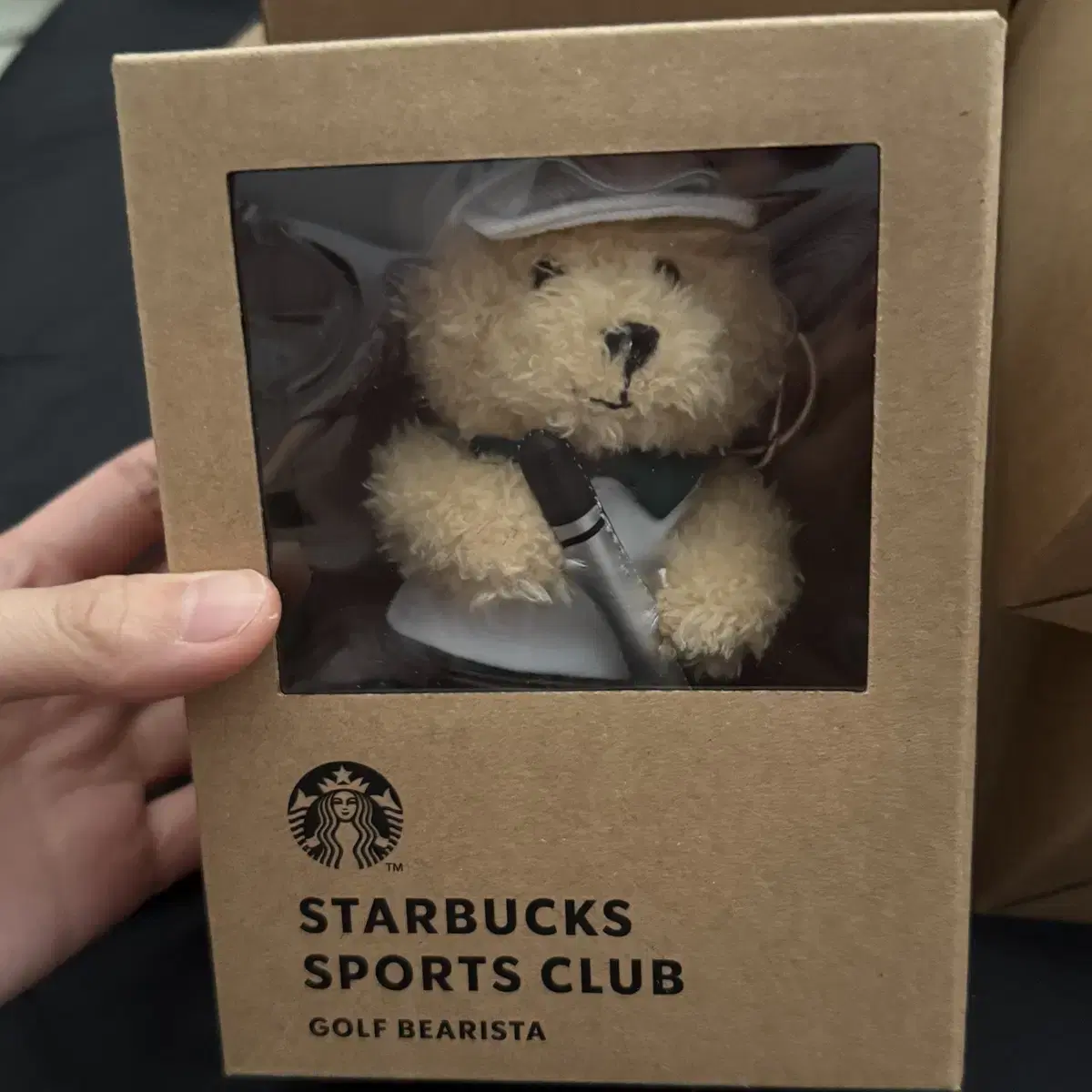 Starbucks Sports Beary 1st Golf Tennis Weightlifting Fitness