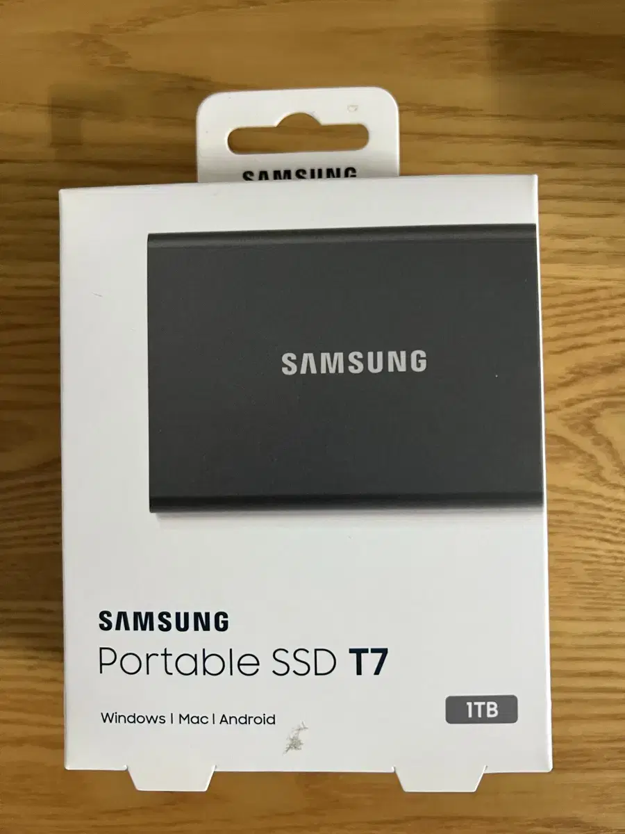 삼성 외장 ssd t7 1tb 미개봉팝니다