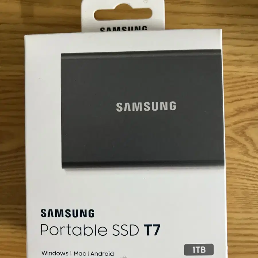 삼성 외장 ssd t7 1tb 미개봉팝니다