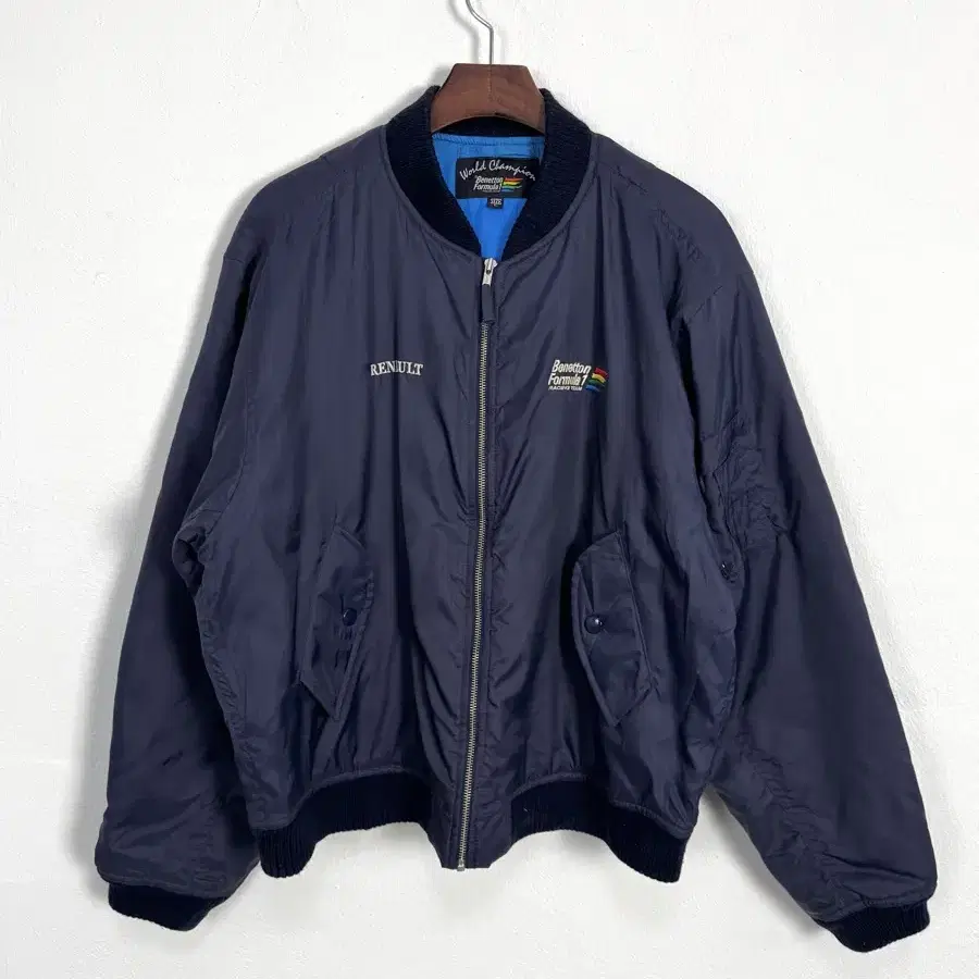 Benetton Formula 1 Racing Bomber Jacket