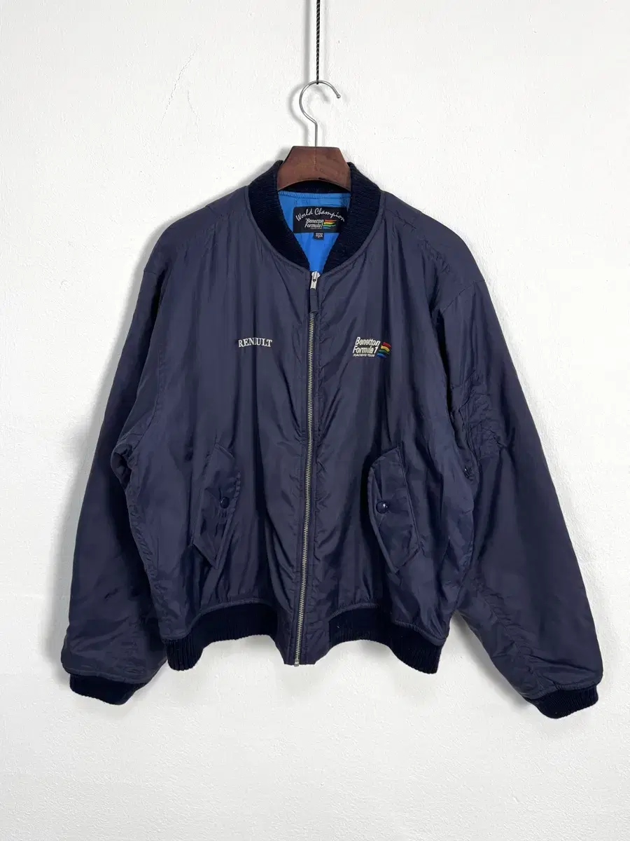 Benetton Formula 1 Racing Bomber Jacket