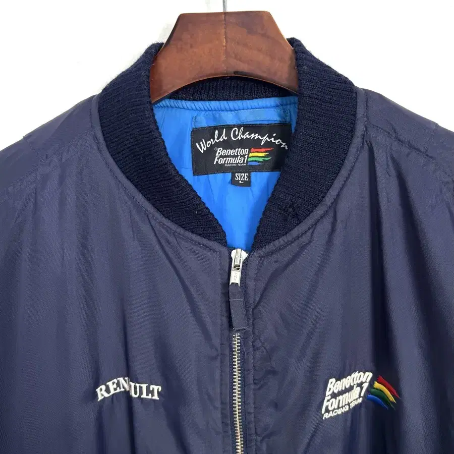 Benetton Formula 1 Racing Bomber Jacket