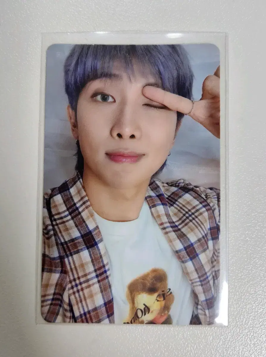 방탄소년단 RM BE (Essential Edition) 위버스 포토카드