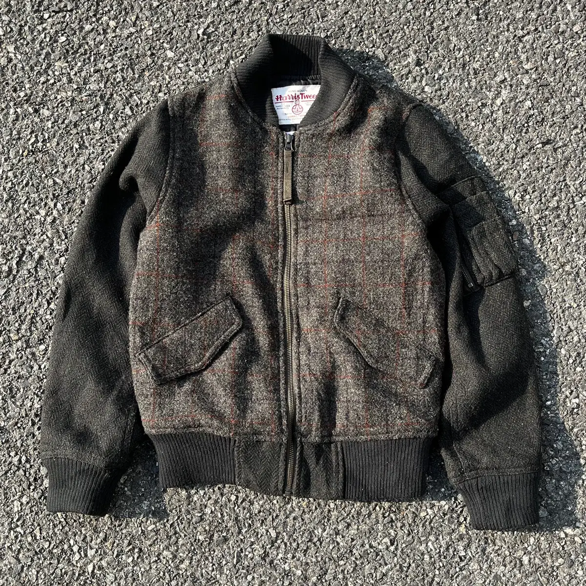 Harris Tweed X Sevendays Sunday Bomber