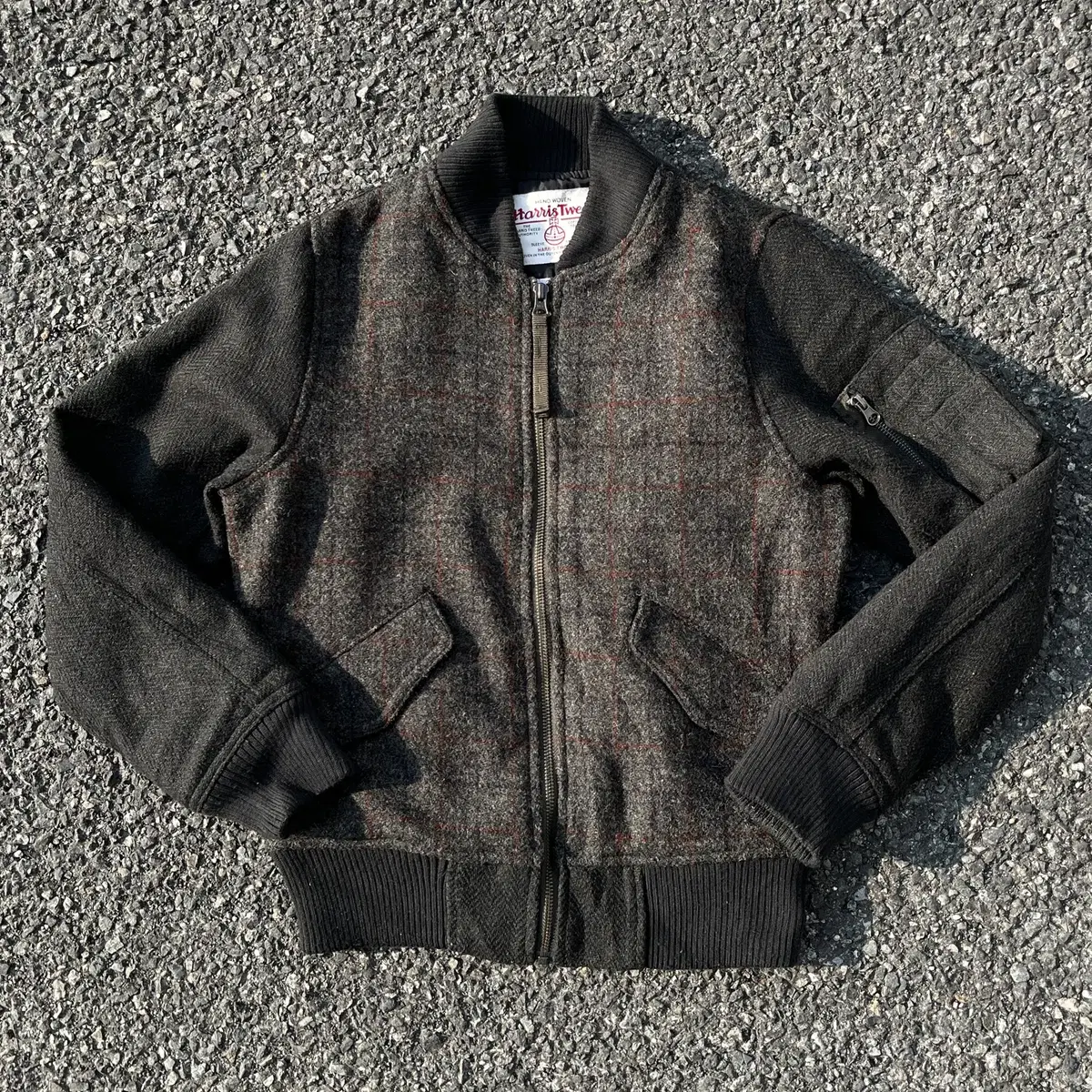 Harris Tweed X Sevendays Sunday Bomber