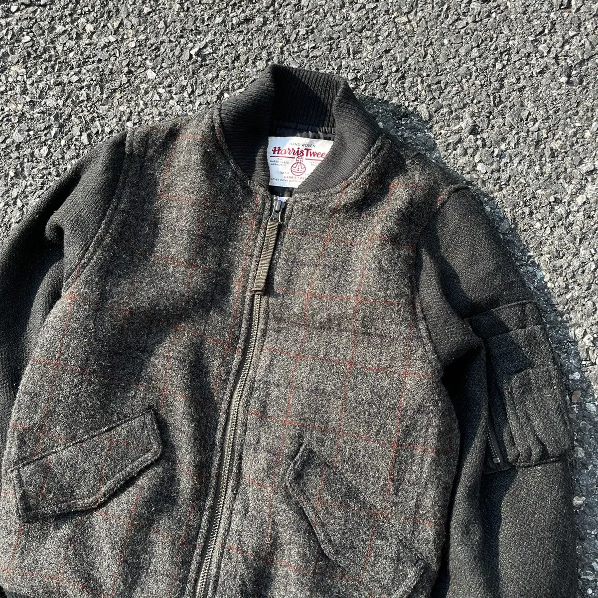 Harris Tweed X Sevendays Sunday Bomber