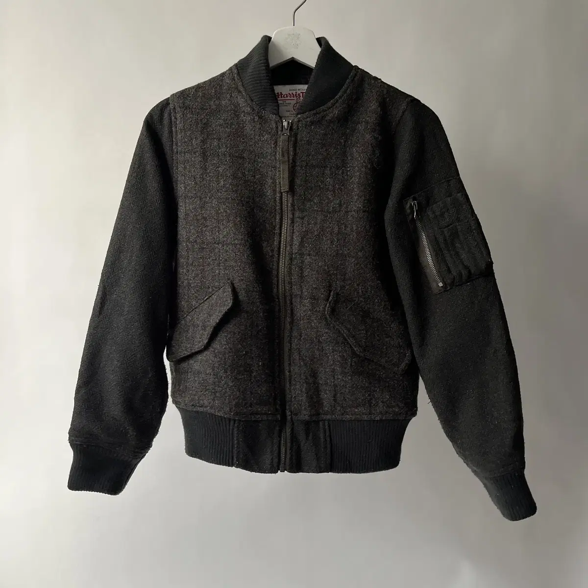 Harris Tweed X Sevendays Sunday Bomber