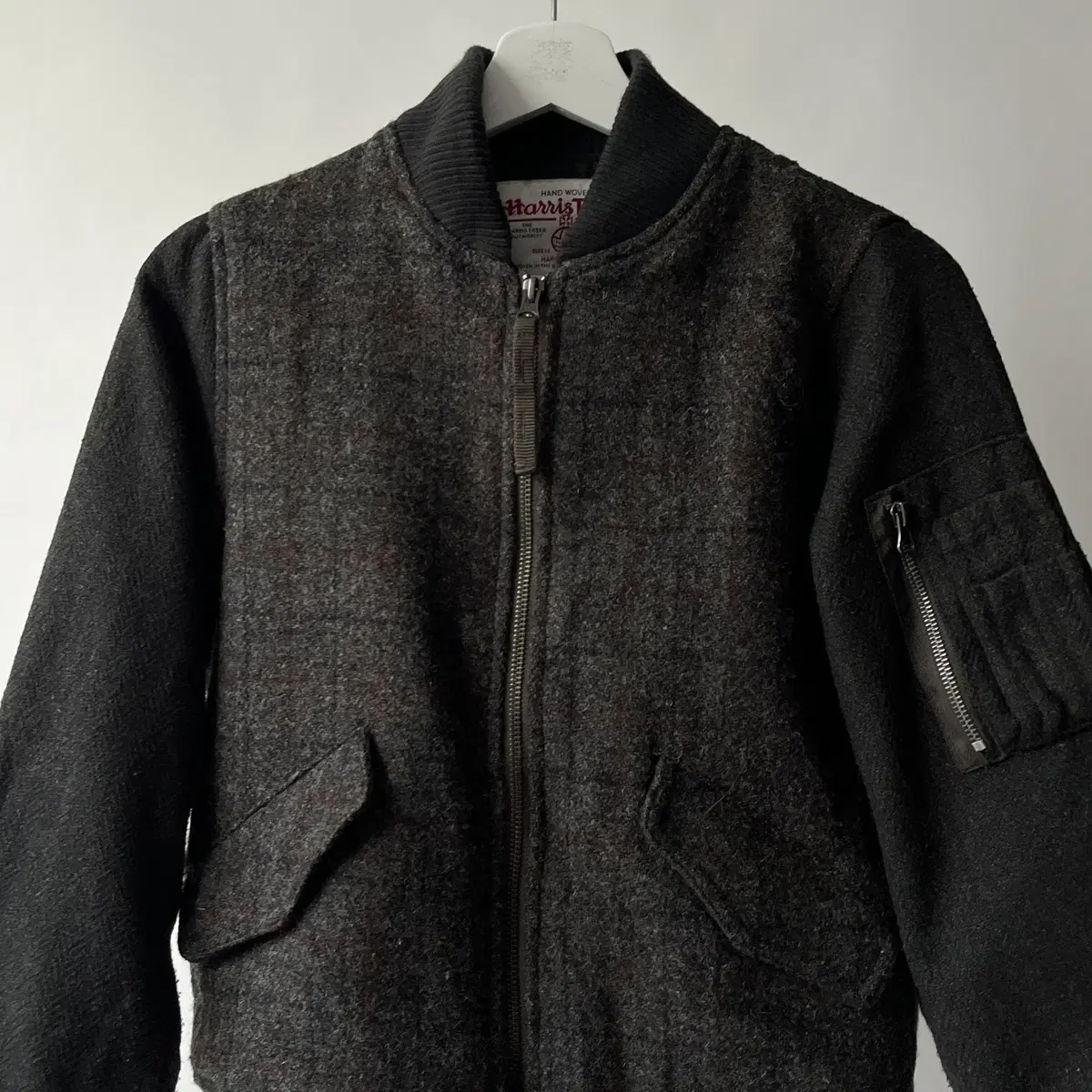 Harris Tweed X Sevendays Sunday Bomber