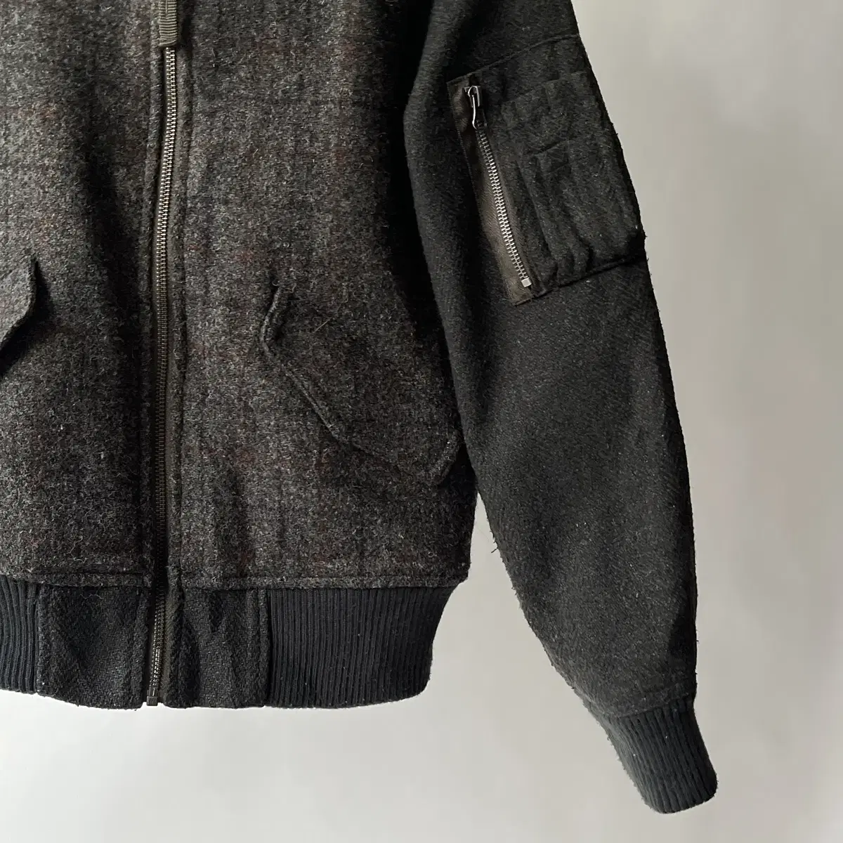 Harris Tweed X Sevendays Sunday Bomber