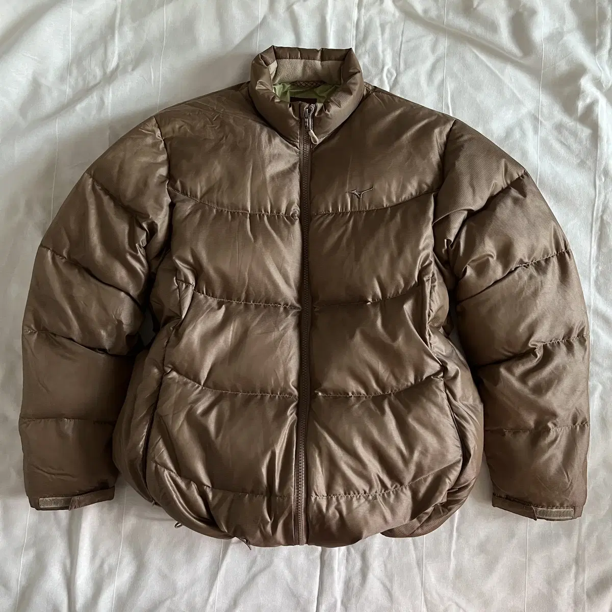 MIZUNO Gold Brown Down Jacket