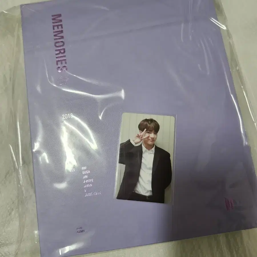 bts 방탄 2018 메모리즈 memories dvd 디비디 정국 포카