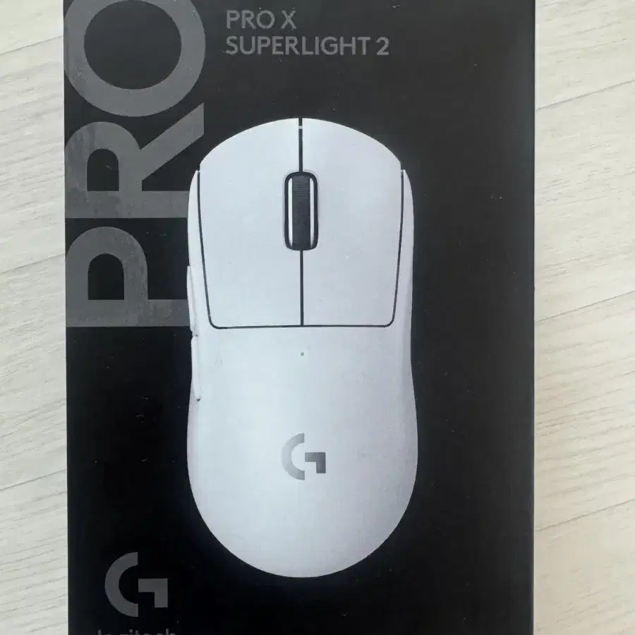 [미개봉] 로지텍 G PRO X SUPERLIGHT2 화이트 (지슈라2