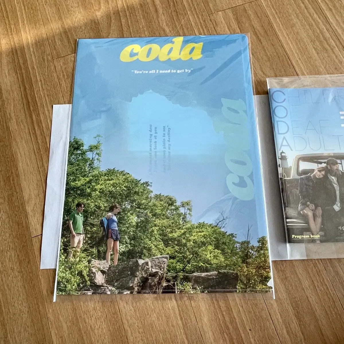 영화 코다 아카데미 수상 포스터 A3 화일L홀더 프로그램북 특전 CODA