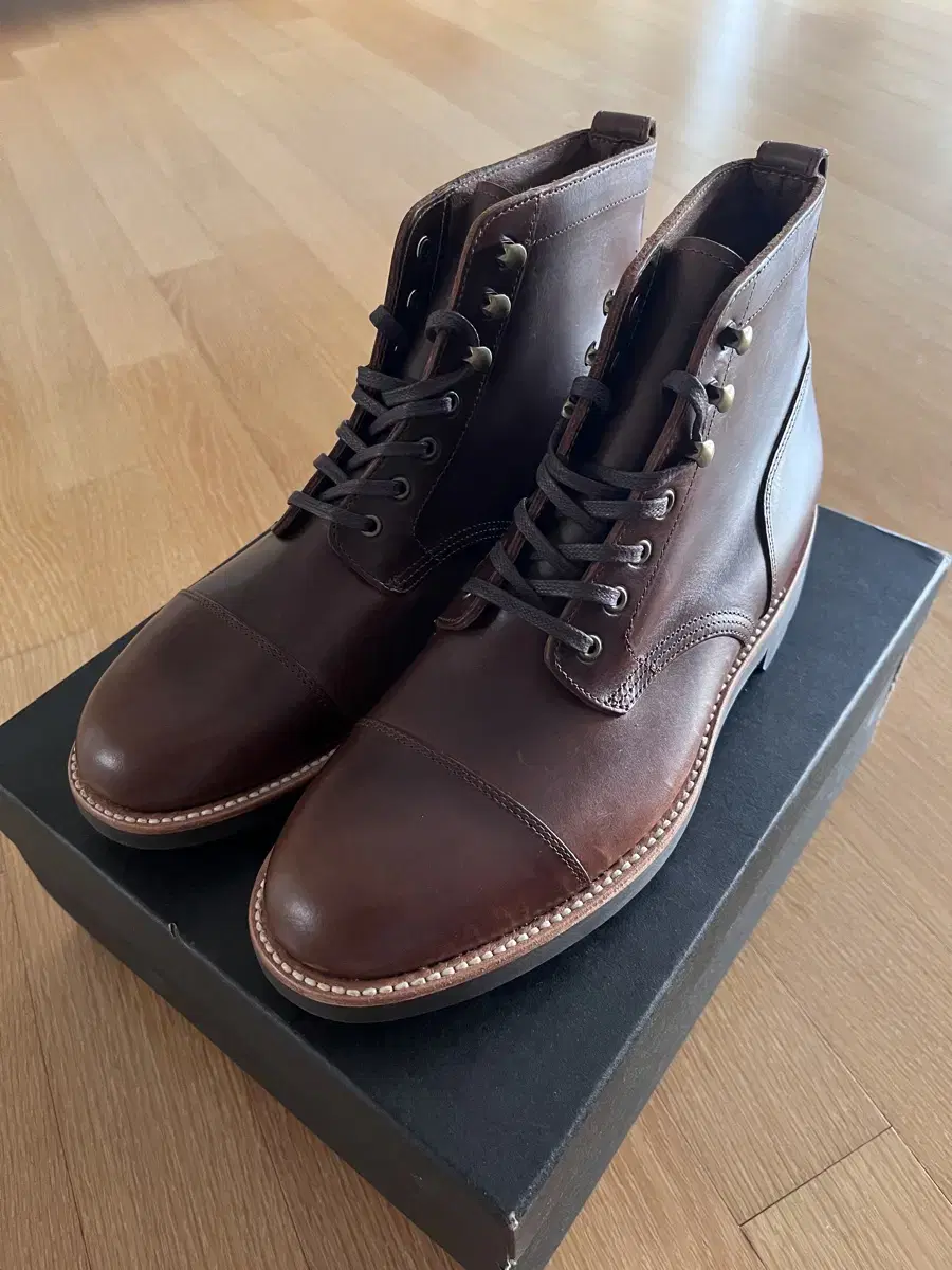 J.crew Kenton Capto Leather Boots Brown [US8.5]