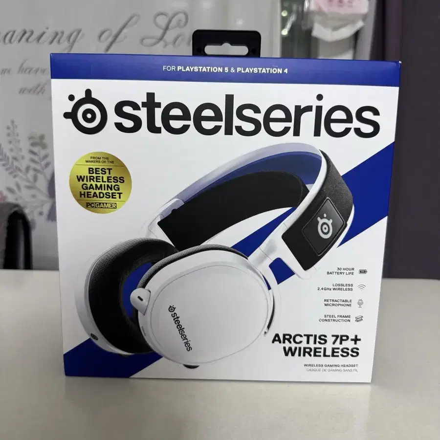 steelseries arctis7p+ 게이밍 무선 헤드셋 새제품