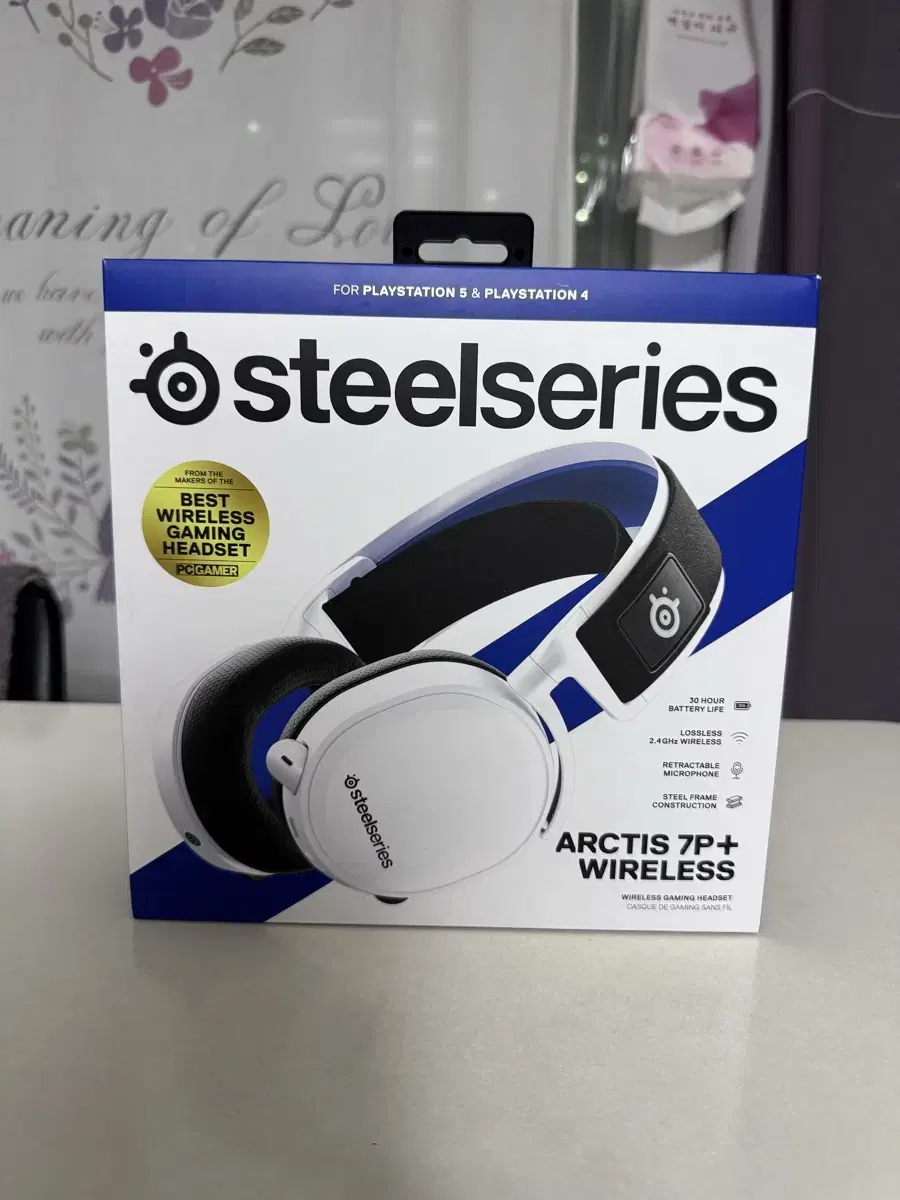 steelseries arctis7p+ 게이밍 무선 헤드셋 새제품