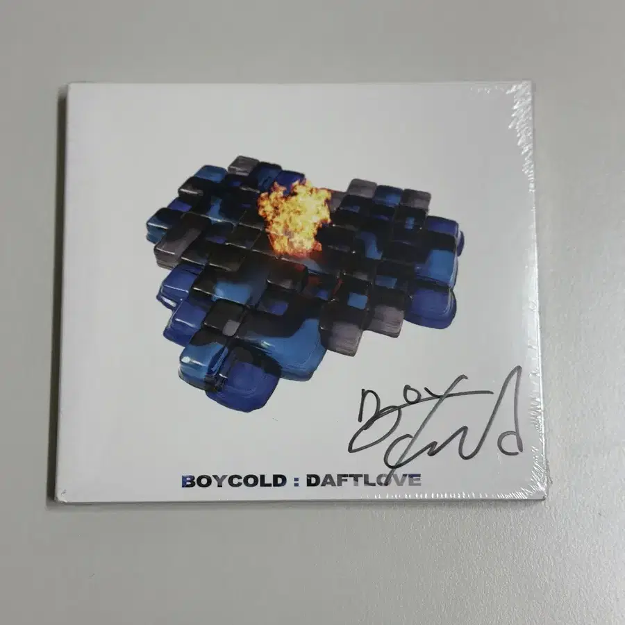 [미개봉][CD] 보이콜드 BOYCOLD DAFT LOVE 친필싸인반