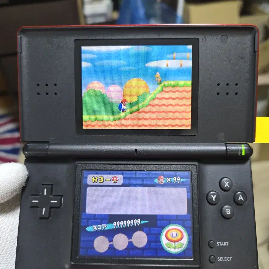 A-~A급 닌텐도 DS Lite DSL 크림슨블랙