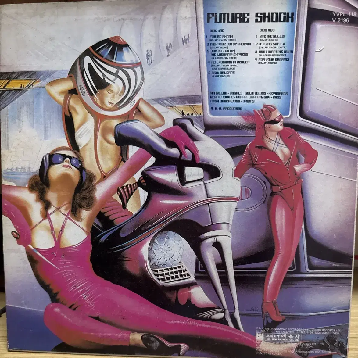 Gillan - Future Shock LP