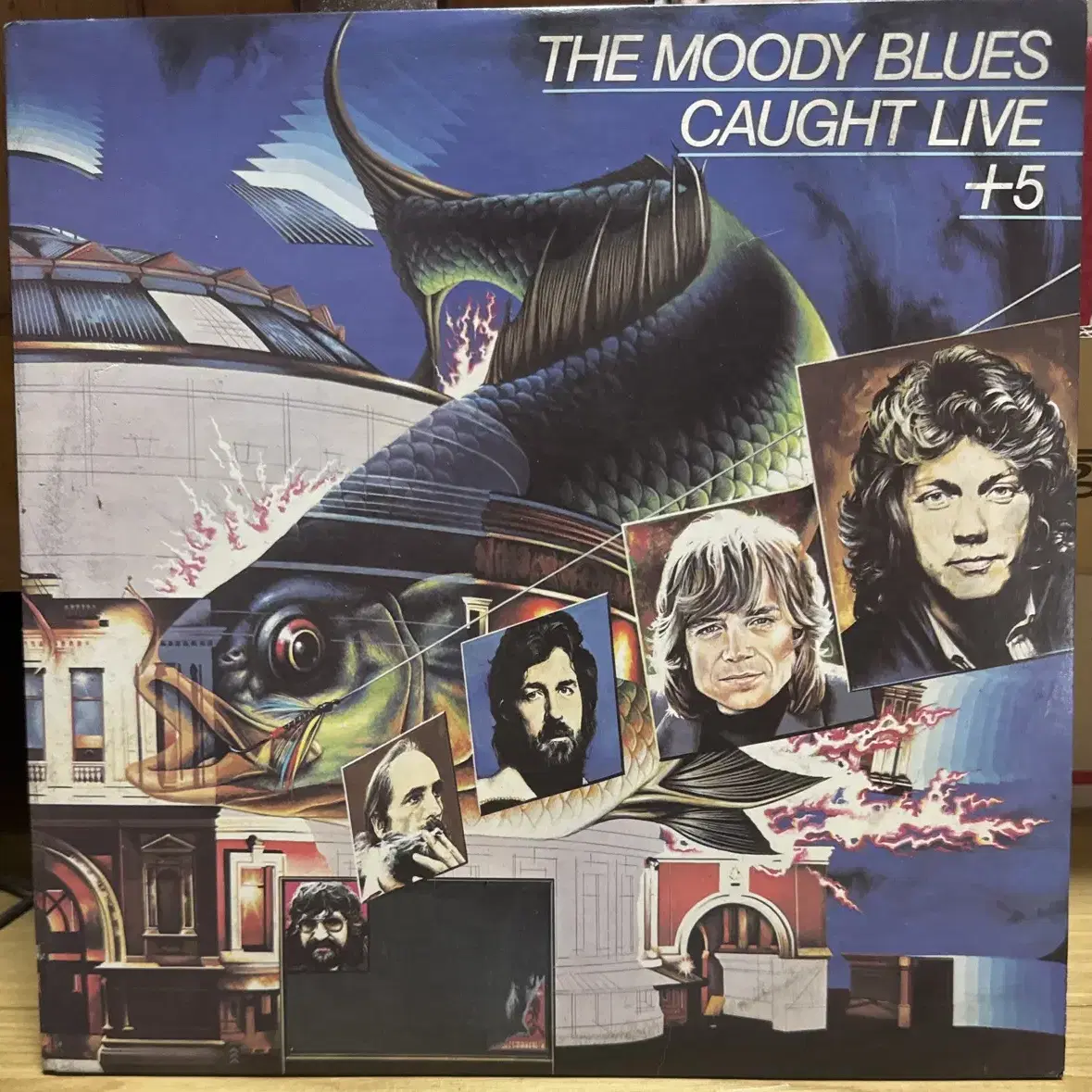 The Moody Blues - Caught Live +5 LP