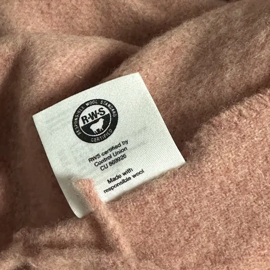 [USED] ACNE STUDIOS WOOL SCARF ROSE